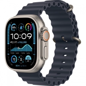 Apple Ultra 2 v2, 49 x 44 mm, 1.92 inch, curea L, Argintiu (MX4D3WB/A)