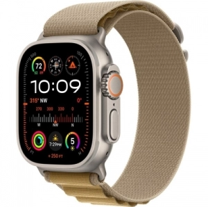 Apple Ultra 2 v2, 49 x 44 mm, 1.92 inch, curea M, Bronz (MX4F3WB/A)