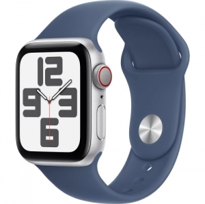 Apple Watch SE v3, 40 x 34 mm, 1.57 inch, Argintiu (MXEC3QC/A)
