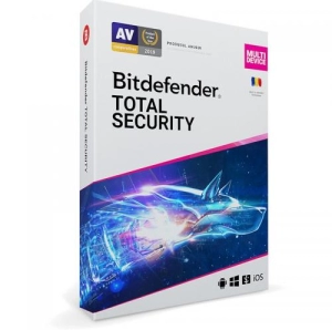 Bitdefender Total Security Multi-Device Antivirus, 24 luni Retail (TS03ZZCSN2410BEN) Bitdefender Total Security Multi-Device Antivirus, 24 luni Retail (TS03ZZCSN2410BEN)