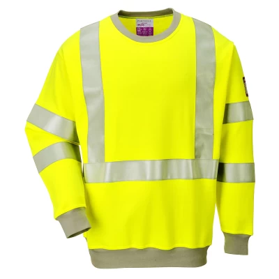 Bluzon HiVis ignifug si antistatic Portwest FR72