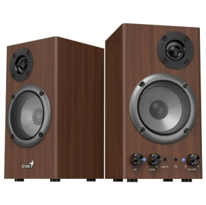 Boxe PC Genius Boxe Genius 2.0 SP-HF500B, 20 W RMS, Brown (31730047400)