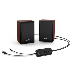 Boxe PC Genius SP-HF380BT, 3 W RMS, Maro (G-31730034402)
