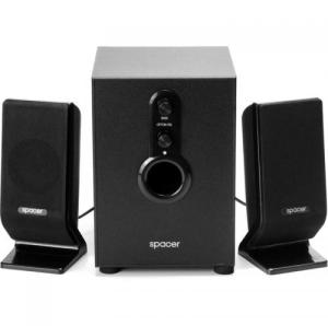 Boxe PC Spacer, 20 W RMS, Negru (SPB-2200)