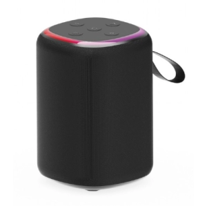 Boxe portabile Gembird, 10 W RMS, Negru (SPK-BT-LED-08S)