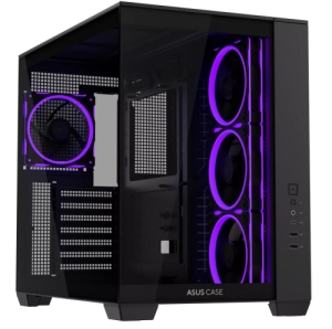 Carcasa Asus A32 Plus TG ARGB, Mid Tower, Fara sursa (A32 PLUS TG ARGB BLACK)