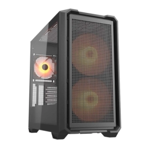 Carcasa Cougar MX600 Mini RGB Black, Mini Tower, Fara sursa (CGR-5GC9B-RGB)