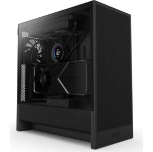 Carcasa NZXT H5 Flow (2024), Mid Tower, Fara sursa (CC-H52FB-01)