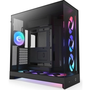 Carcasa NZXT H9 Flow RGB+ (2025), Mid Tower, Fara sursa (CM-H92FB-P1)