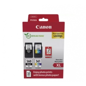 Cartus cerneala Canon PG-560XL / CL-561XL Negru | Cyan | Magenta | Galben | Multicolor (3712C008AA)