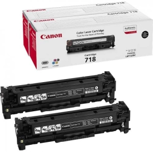 Cartus toner Canon CRG-718B Negru (CR2662B005AA)
