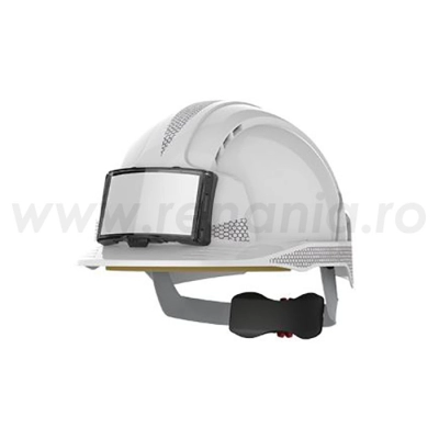 Casca de protectie cu sistem de reglare prin rotita si suport ecuson EvoLite CR2 8D43