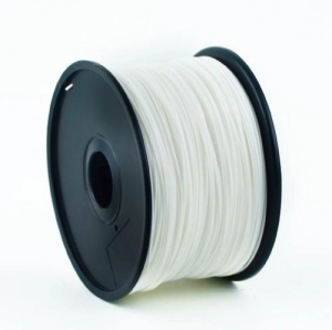Filament 3D Gembird, PLA, 1.75 mm, 1 kg, Alb (3DP-PLA1.75-01-W)