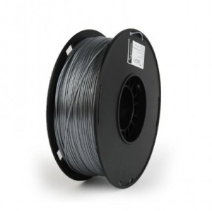 Filament 3D Gembird, PLA-Plus, 1.75 mm, 1 kg, Argintiu (3DP-PLA+1.75-02-S)