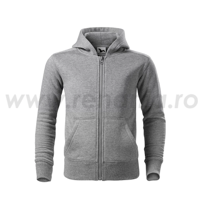 Hanorac de lucru barbati gri Trendy Zipper Kids 92B4