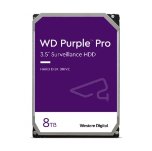HDD Western Digital, SATA III, 8000 GB, 7200 RPM (WD8002PURP)
