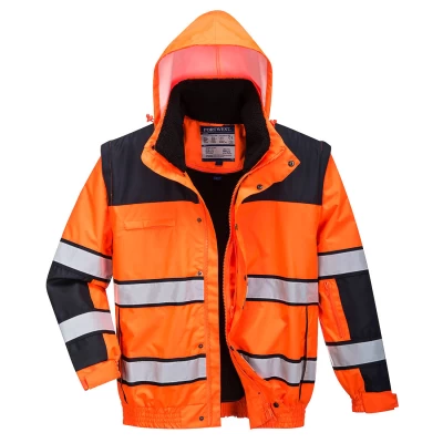 Jacheta de lucru  Bomber Clasica HiVis 3in1 Portwest C466