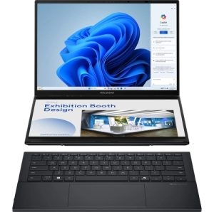 Laptop Asus Zenbook Duo 14 OLED (2025) UX8406CA-PZ166X Ultrabook 14 inch, Inkwell Gray (UX8406CA-PZ1