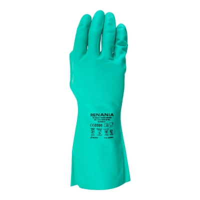 Manusi de protectie chimica New Nitril categoria III RENANIA 2C42