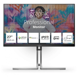 Monitor IPS AOC, 27 inch, QHD, Profesional (Q27U3CV)