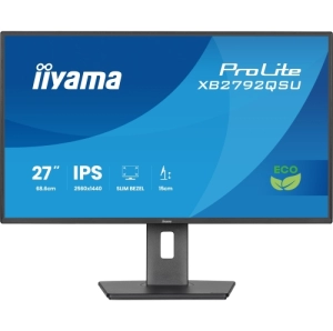Monitor LED Iiyama ProLite XB2792QSU-B1, 27 inch, QHD, Profesional (XB2792QSU-B1)