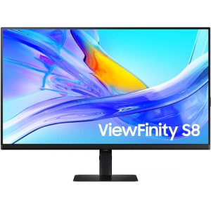 Monitor LED Samsung ViewFinity S8, 37 inch, 4K, Profesional (LS37D800UAUXEN)