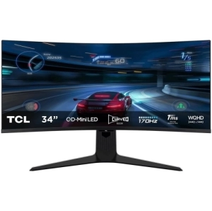 Monitor LED TCL QD-Mini LED Curbat TCL, 34 inch, QHD, Curbat (34R83Q)