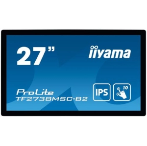 Monitor LED Touchscreen Iiyama ProLite, 27 inch, Full HD, Profesional (TF2738MSC-B2)