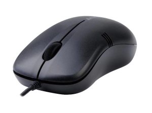 Mouse A4Tech, Optic, Cu fir, 1600 DPI, Negru (OP-560NU-1)