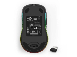 Mouse Gaming Redragon M694 RGB Mouse, Optic, Cu fir, 10000 DPI, Negru (M694-RGB)