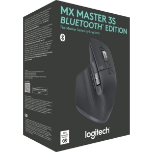 Mouse Logitech MX MASTER 3S PERFORM BT EDT, Laser, Wireless, 8000 DPI, Graphite (910-007501)
