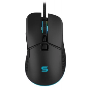 Mouse Serioux, Optic, Cu fir, 1600 DPI, Negru (SRXM-KAYEL)