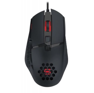 Mouse Serioux Tobis, Optic, Cu fir, 1600 DPI, Negru (SRXM-TOBIS)