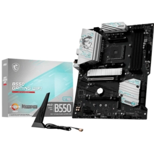 Placa de baza MSI, AMD, socket AM4, ATX (B550 GAMING WIFI)