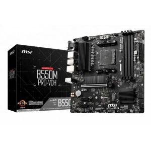 Placa de baza MSI, AMD, socket AM4, Micro-ATX (B550M PRO-VDH)