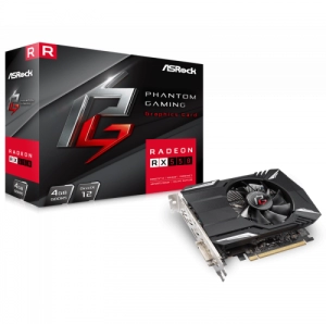 Placa video Asrock AMD Radeon RX 550 Phantom Gaming 128 bit, GDDR5 4 GB (PHANTOM G R RX550 4G)