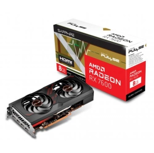 Placa video Sapphire AMD Radeon RX 7600 128 bit, GDDR6 8 GB (11324-01-20G)