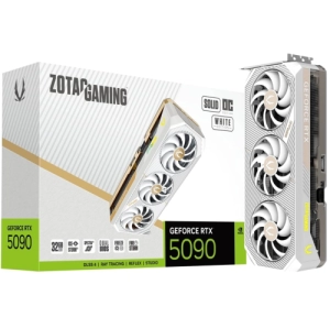 Placa video Zotac nVidia GeForce RTX 5090 Solid OC White 512 bit, GDDR7 32 GB (ZT-B50900Q-10P)