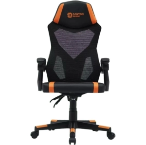 Scaun gaming Canyon Flow, Negru-Orange (CNE-MCH01)