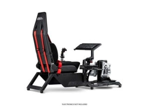 Scaun gaming Next Level Racing Flight Simulator, Negru-Rosu (NLR-S018)