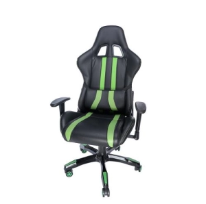 Scaun gaming Spacer, Negru-Verde (SPCH-TRINITY-GRN)