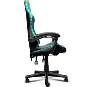 Scaun gaming TRUST GXT 704 Roniq RGB, Negru-RGB (TR-25979)