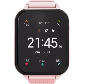 SmartWatch Canyon Alfie KW-37, 56.7 x 39.9 mm, 1.69 inch, Roz (CNE-KW37PP)