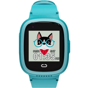 SmartWatch Canyon Sunny KW-48, 55.5 × 43 mm, 1.4 inch, Albastru (CNE-KW48BL)