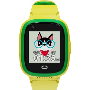 SmartWatch Canyon Sunny KW-48, 55.5 × 43 mm, 1.4 inch, Verde - Galben (CNE-KW48YG)