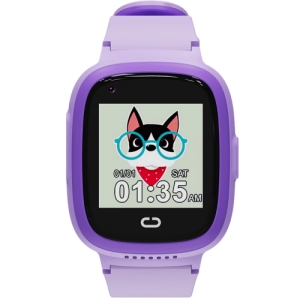SmartWatch Canyon Sunny KW-48, 55.5 × 43 mm, 1.4 inch, Violet (CNE-KW48VL)