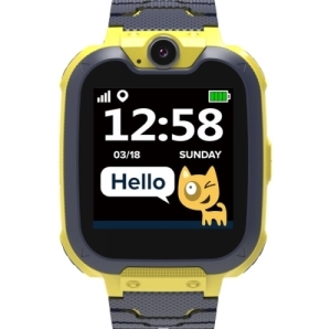 SmartWatch Canyon Tony KW-31, 54 x 42.6 x 13.6 mm, 1.54 inch, Galben-Gri (CNE-KW31YB)