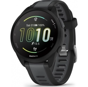 SmartWatch Garmin Forerunner 165 Music, 43 x 43 mm, 1.2 inch, Negru (010-02863-30)