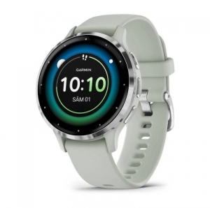 SmartWatch Garmin Venu 3S, 41 x 41 mm, 1.2 inch, Argintiu (010-02785-01)
