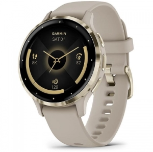 SmartWatch Garmin Venu 3S, 41 x 41 mm, 1.2 inch, Auriu (010-02785-02)